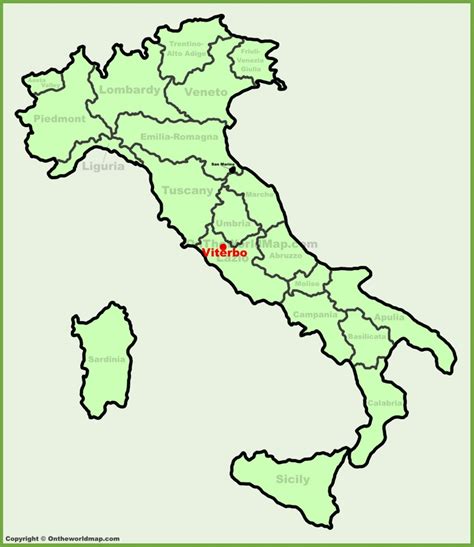 viterbo italy location